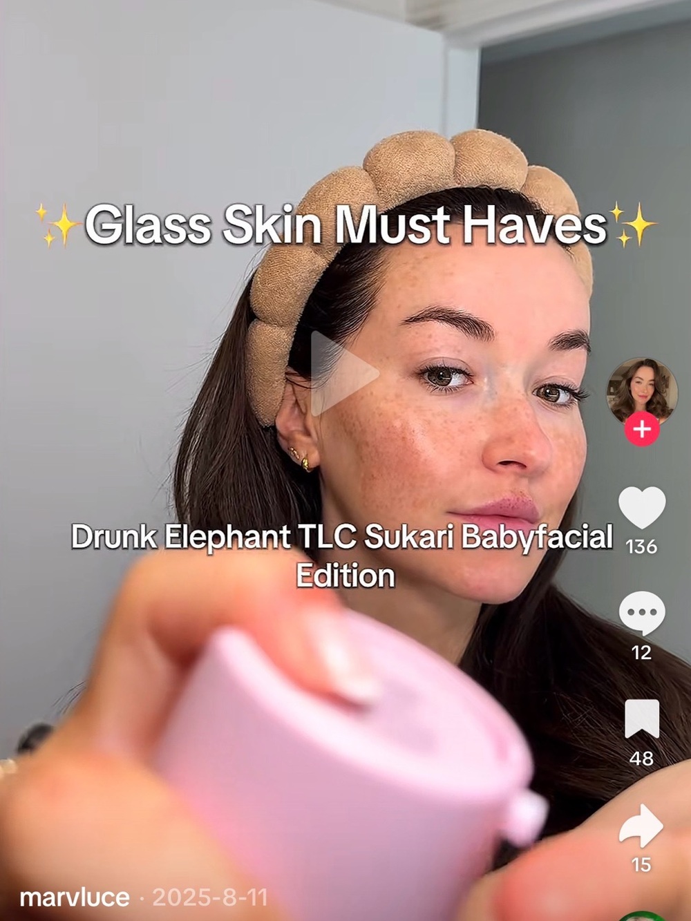 BRAND NEW Drunk Elephant T.L.C. Sukari Babyfacial Exfoliating Mask 50mL bha aha